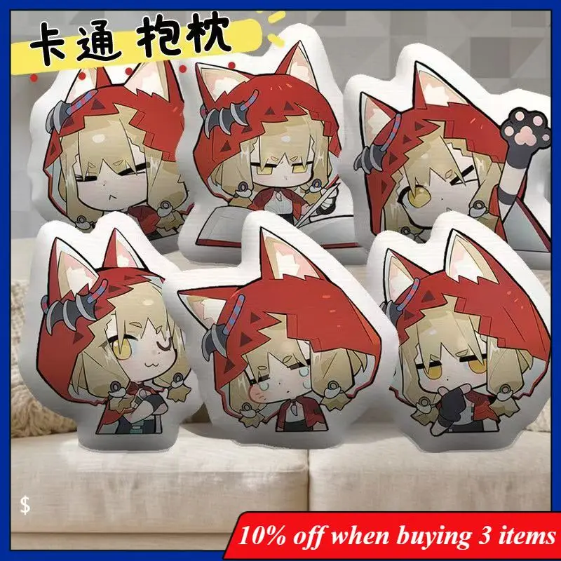 Arknights: Endfield - Figura de Peluche de Rossi, Almohada Decorativa, Muñeco Coleccionable, Regalos