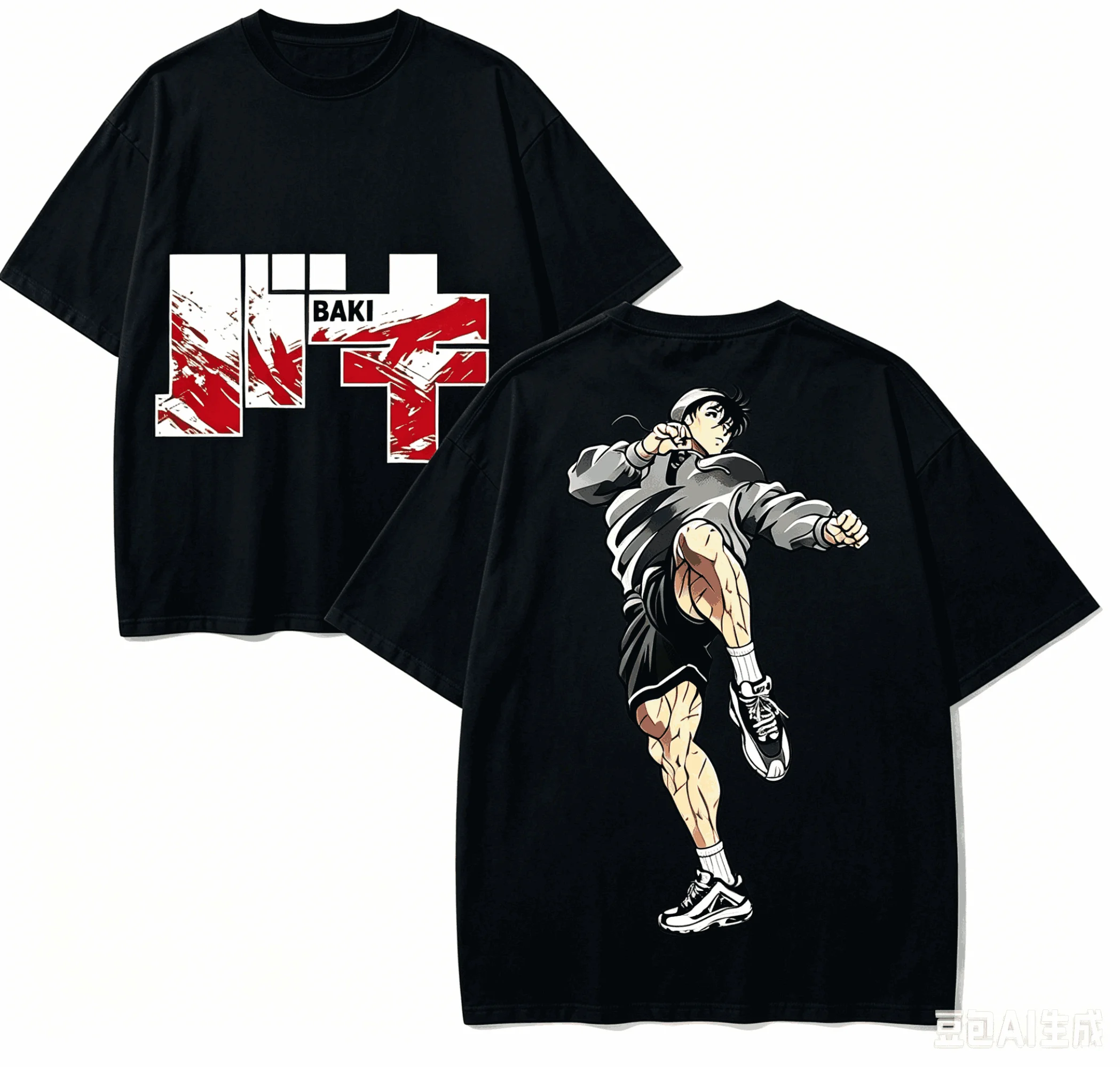 Baki the Grappler Anime Lover - Street Fashion Model 评论和价格