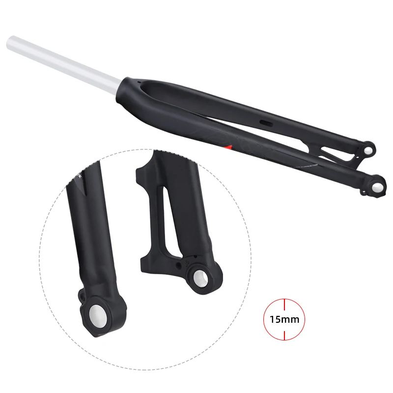 MEROCA Aluminum Alloy Mountain Bike Hard Fork 26 27.5 29er Universal Front Fork Inner Wire Disc Brake QR Thru Axle Quality Fork