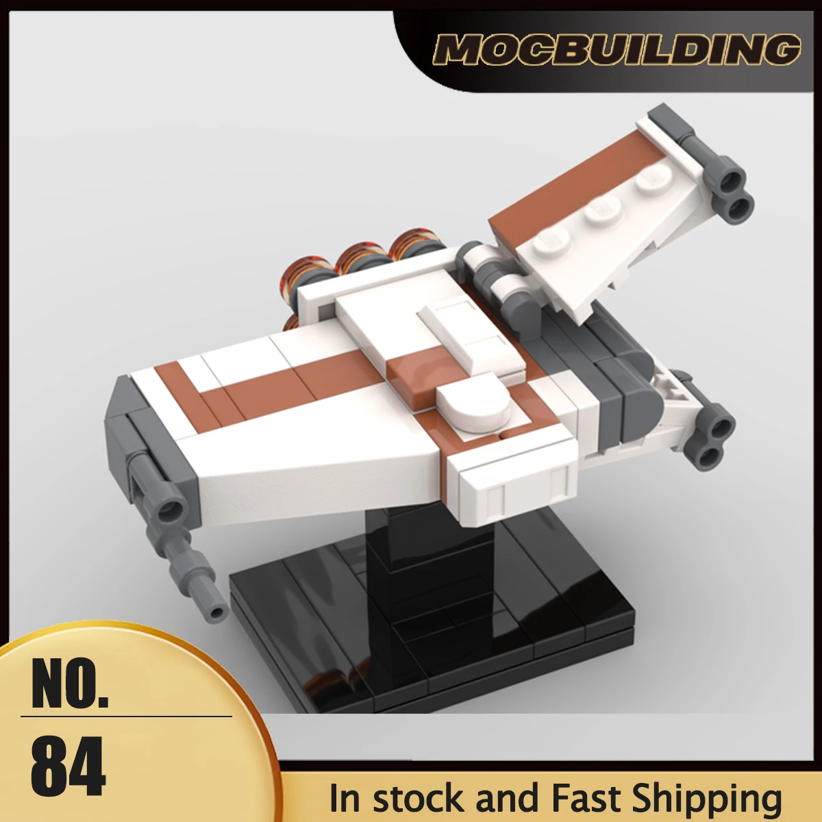 MOC Building Blocks Space Movie Series Model 1:1455 BT-7 Assault Ships DIY Assembly Bricks Creative Collection Toys Xmas Gifts