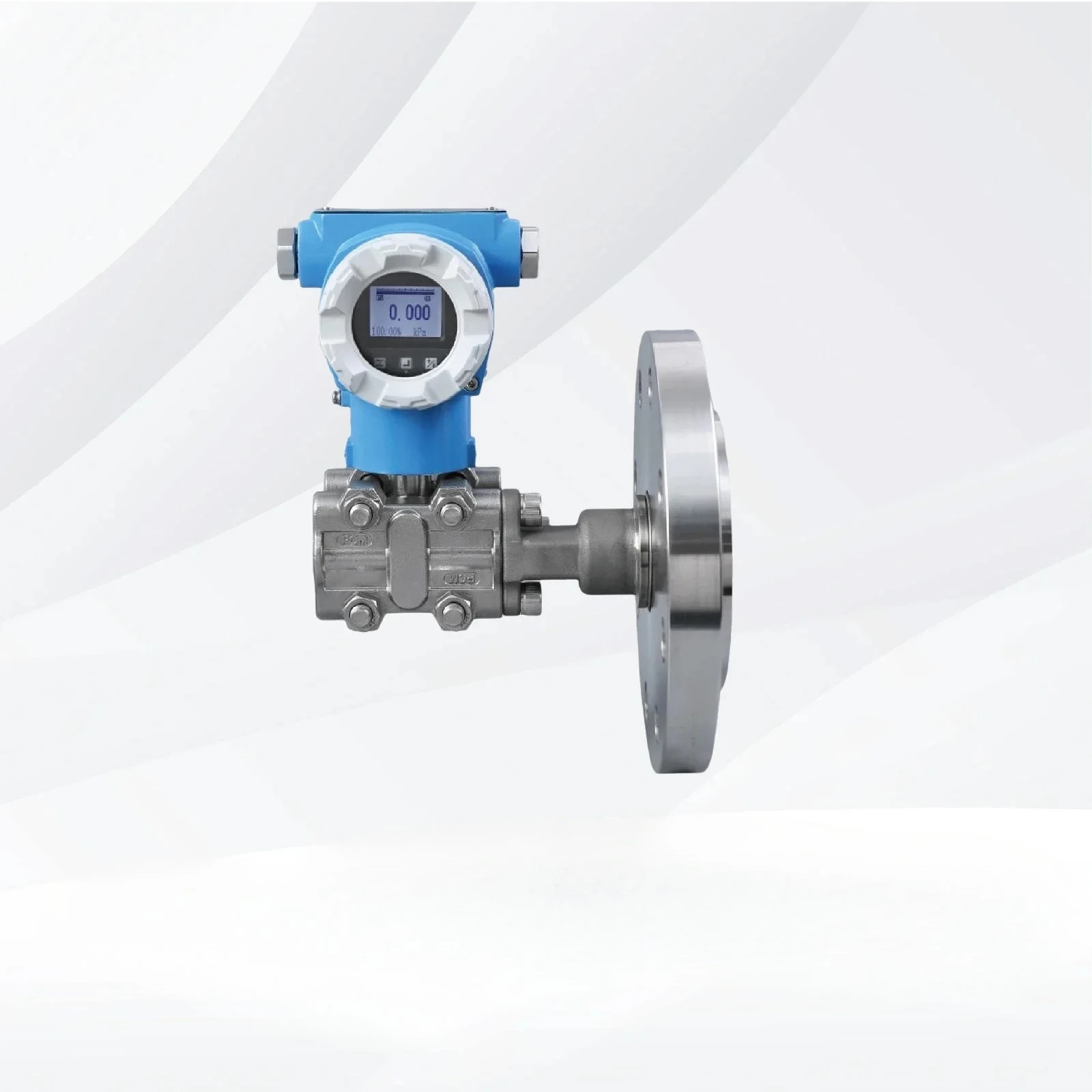 Flat Film Single Flange Pressure Transmitter Anti-corrosion Transmitter Flange  High Temperature