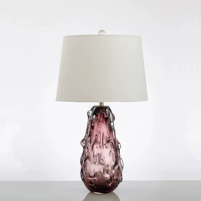 

OUFULA Nordic Glaze Table Lamp Modern Art Iiving Room Bedroom Study Hotel LED Personality Originality Desk Light