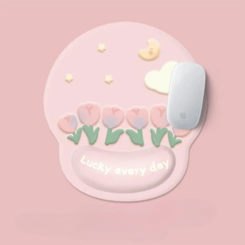 

Ergonomic Wrist Rest Mouse Pad Comfortable Wrist Support Non Slip Mice Mat Soft Mousepad For PC Laptop Computer