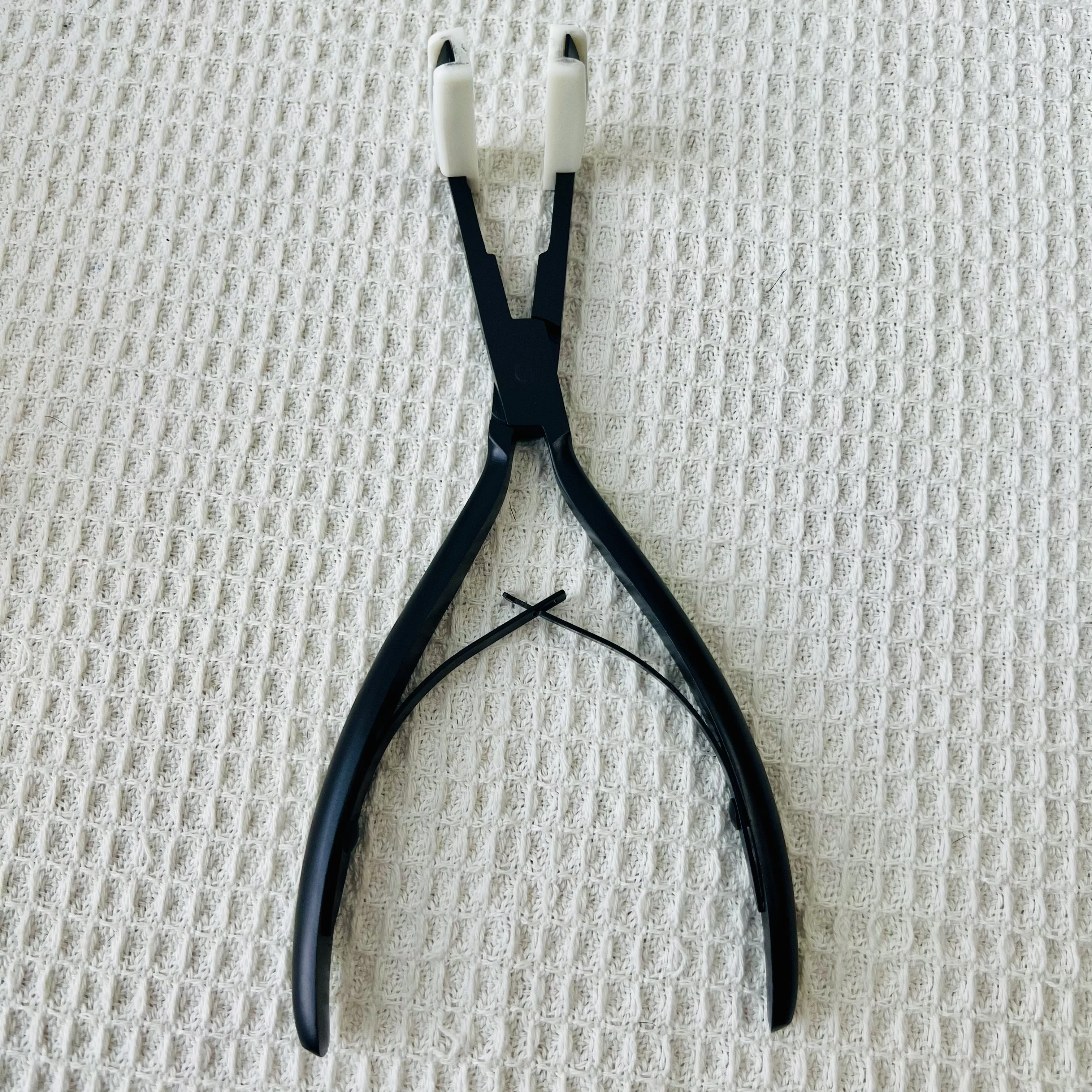 

7 Tapes hair extension pliers tool kit tweezers for hair extensions nanoring Steel Hair Extension Pliers set for Hair Extensions