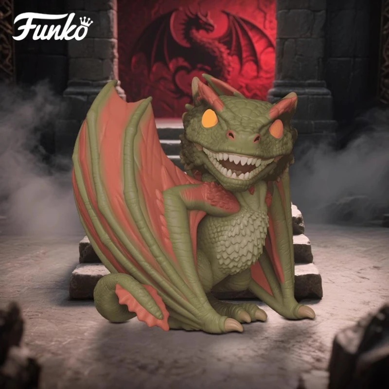 

Подлинное издание FUNKO POP House Targaryen в доме дракона, украшение для рабочего стола, модель, игрушки, Коллекционная модель
