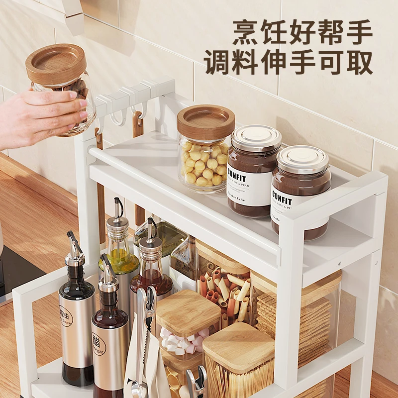 Kitchen seasoning rack, chopsticks knife holder,  seasoning storage,  rack for multi-functional kitchenware