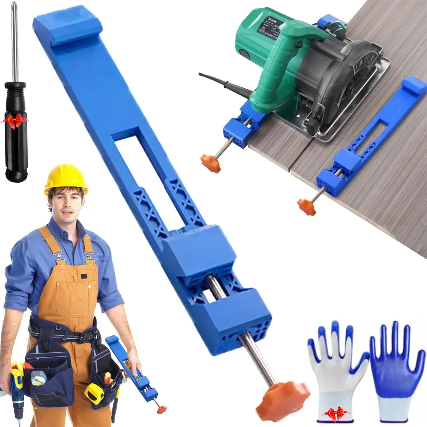 

Adjustable Cutting Machine Base Guide Circular Saw Milling Positioning Clamps Electric Circular Saw Milling Positioning Clamps