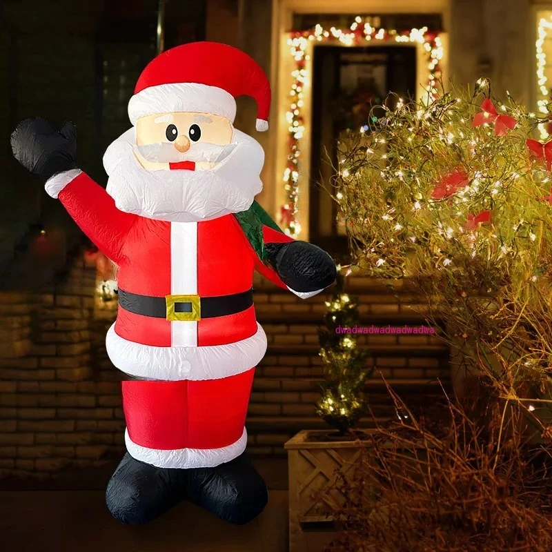 

Christmas decorations, event venue layout props, inflatable backpack lights, Santa Claus
