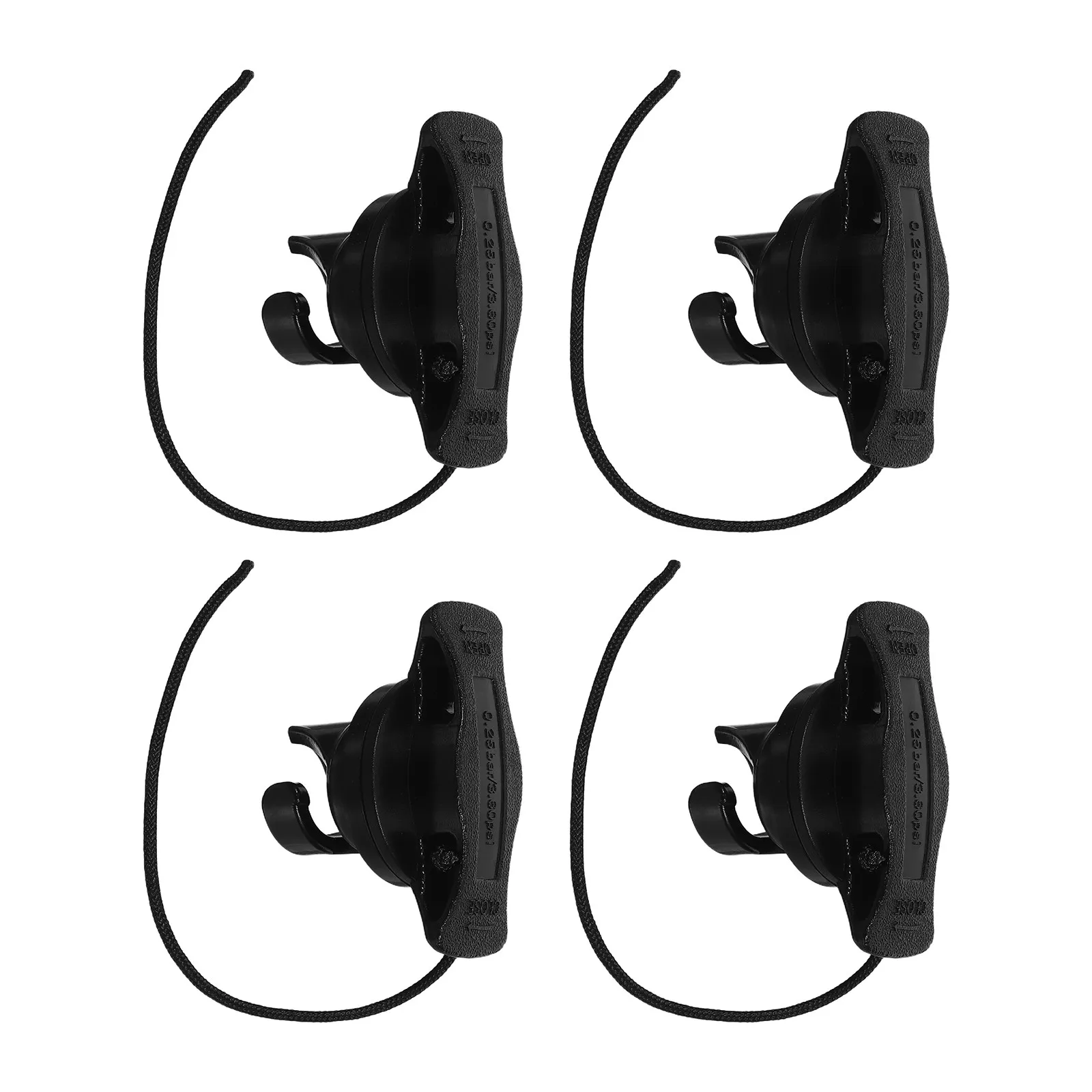 

Набор из 4 универсальных воздушных клапанов для надувных лодок: быстрое надувание и сдувание, защита от протечек для каяков, динги и плотов