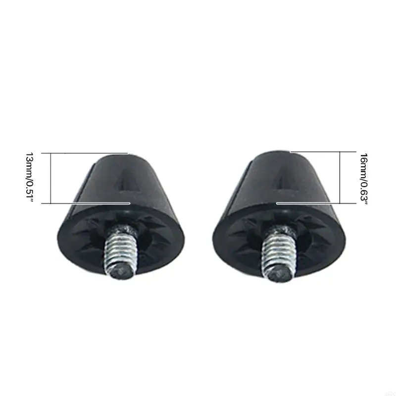 367C 12PCS Soccer Boot Cleats Football Boot Spikes Nylon Football Studs Substituição