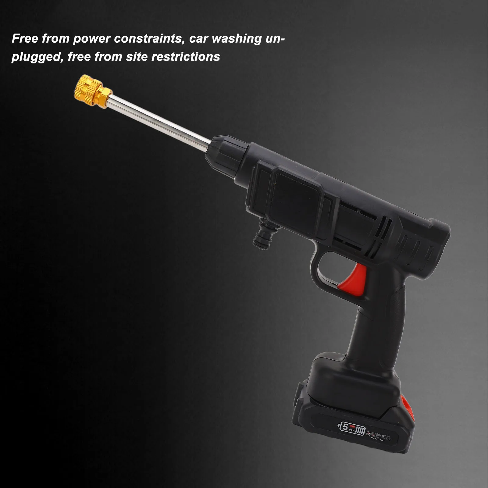 Car High Pressure Washer Pressure Washer Cordless Car High Pressure Washer Multifunctional Electric Portable Pressure Washer
