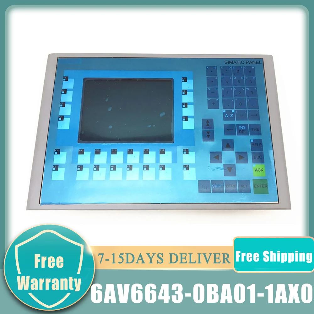 

Original New 6AV6643-0BA01-1AX0 SIMATIC OP 277 6 Operator Panel 5.7" TFT Display 6AV66430BA011AX0 Touch Screen