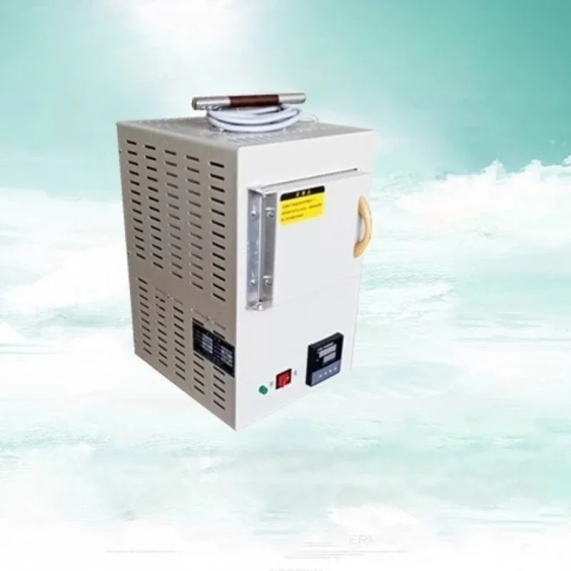 Controle de programa integrado pequeno forno elétrico automático multifuncional fibra cerâmica alta temperatura//220V