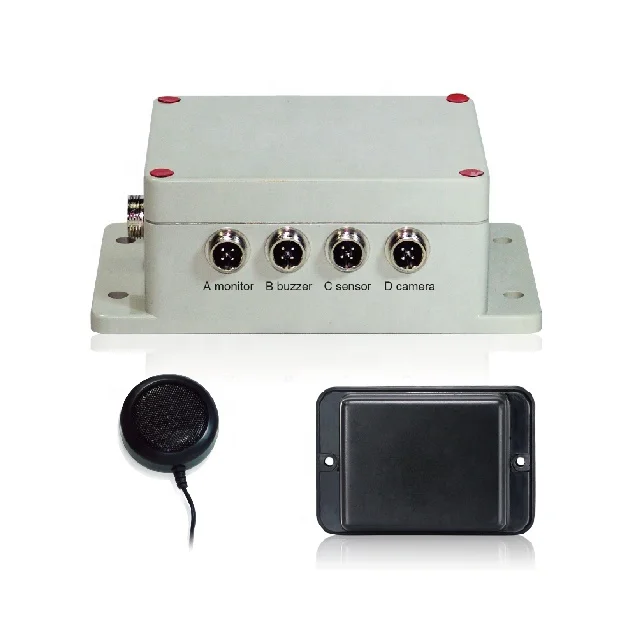 1080P 24GHz Rear Sensor Parking Sensor System With AHD Video Fusion, Map Layer Overlapping Alarm