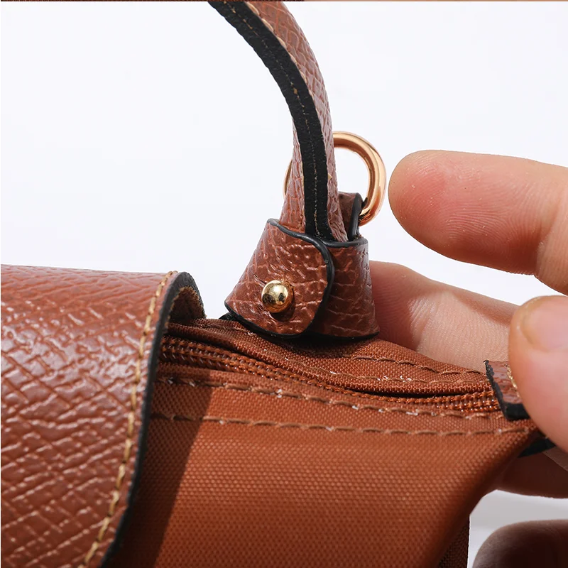 Longchamp Mini Bag Strap, alça de ombro sem soco, acessório de conversão de bolsa cruzada bolinho para bolsas não perfuradas