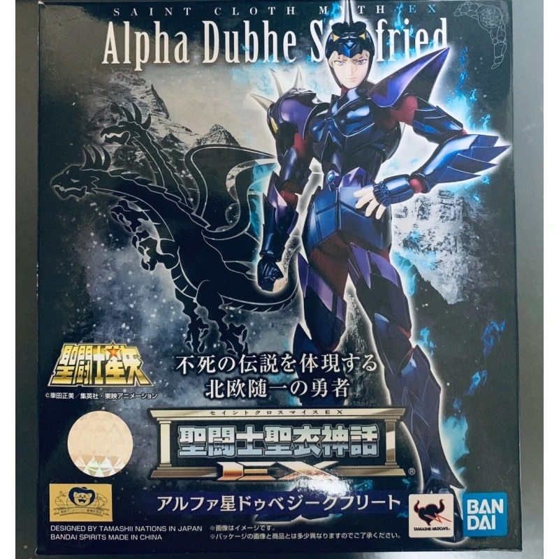 

Original Bandai Saint Seiya Action Figure Siegfried Myth Cloth Ex Duhbe Alpha Anime Collecile Toys Model In Stock Gift