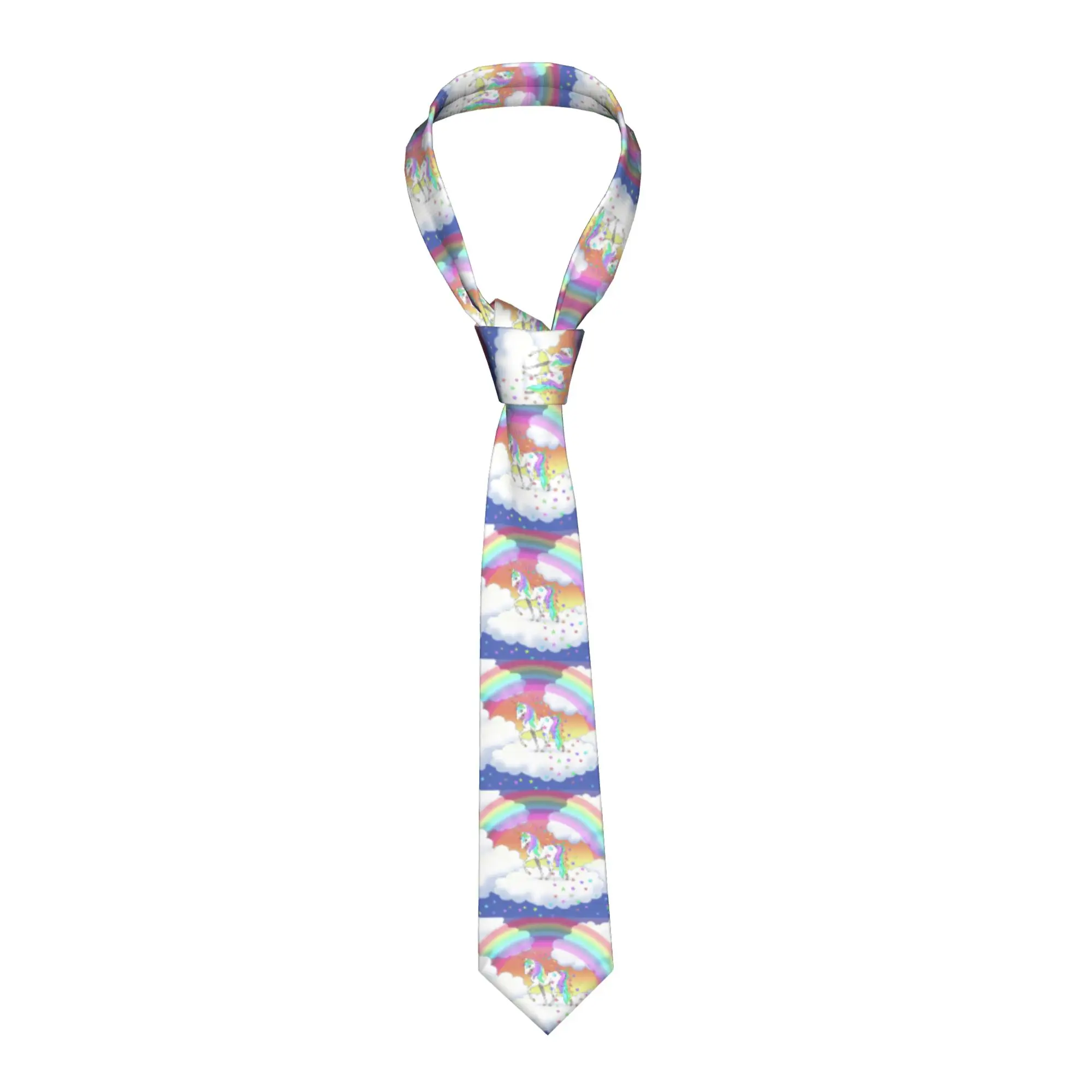 gravatas-formais-de-seda-com-estampa-de-unicornio-arco-Iris-para-homens-gravatas-para-festas