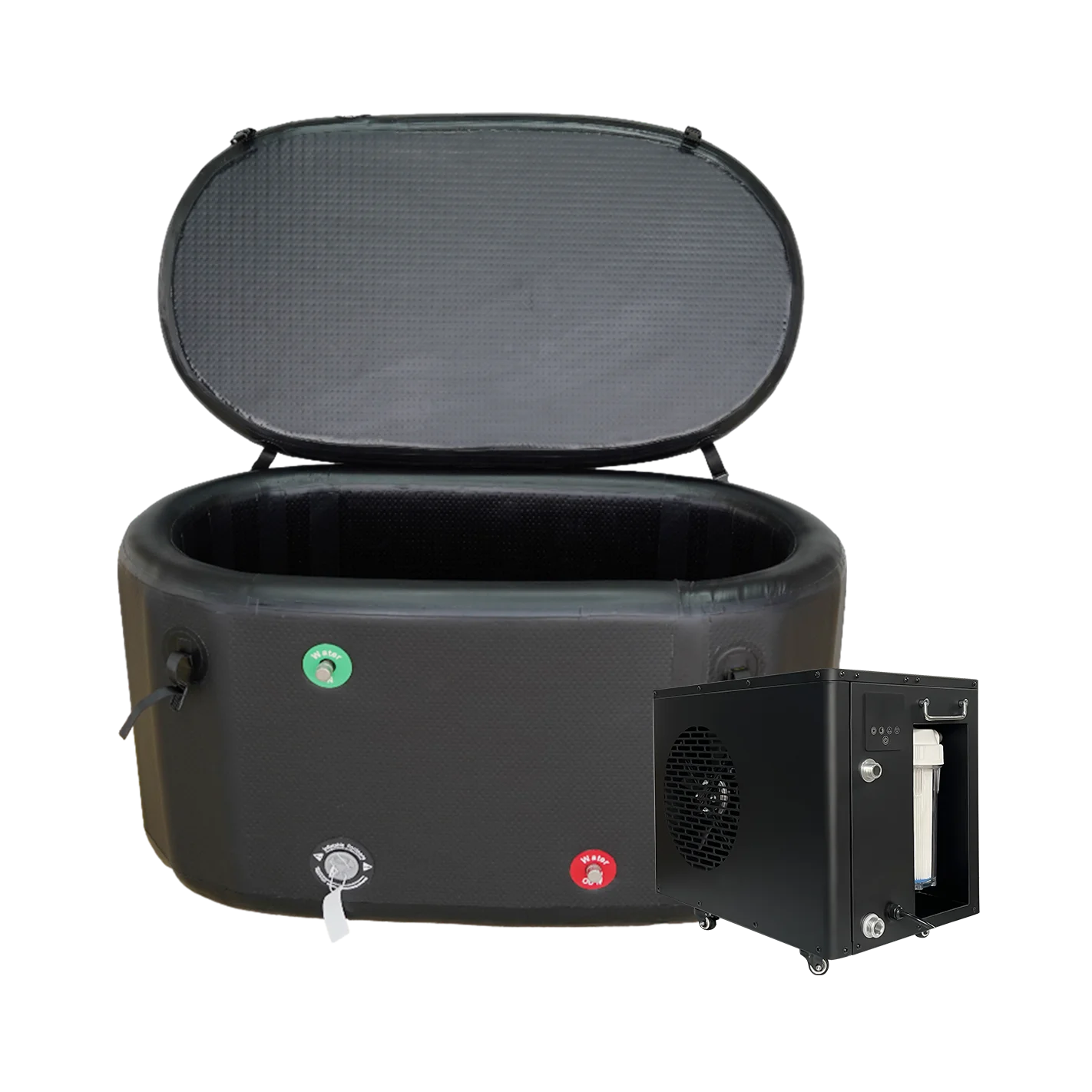 

Popular Sport Cold Plunge Tub With Bath Tub And Chiller High Insulated Ice Bath Ice Plunge