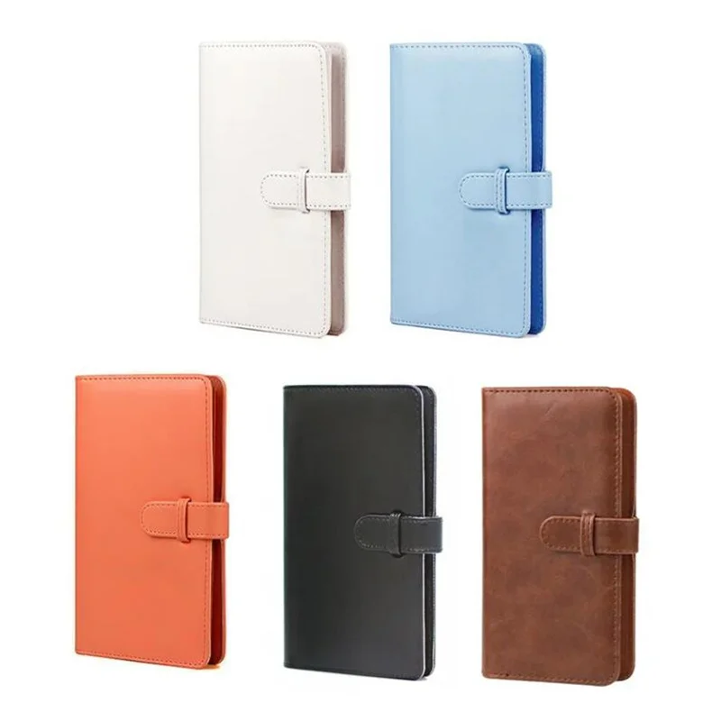 80 Pockets Vintage PU Photo Album for Instax Square Film for Fuji SQ1 SQ6 SQ20 SQ10 SP3 Family Photo Collection Album
