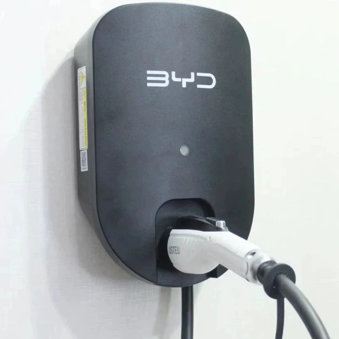 Hot sale BYD 7kw Charger wall-mounted charging stations 7kw ev charger 32a electric car charging byd