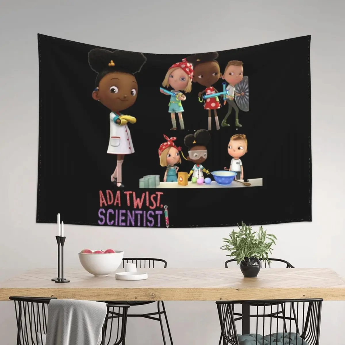 

Young scientists Tapestry Wall Hanging Wall Things To Decorate The Room Aesthetic Room Decorations Tapestry