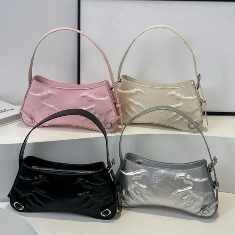 

Underarm Bags for Woman New Chic Shoulder Bag Fashionable Totes Bolso Square Sac Femme Hot Cool Pillow Bolsos De Mujer