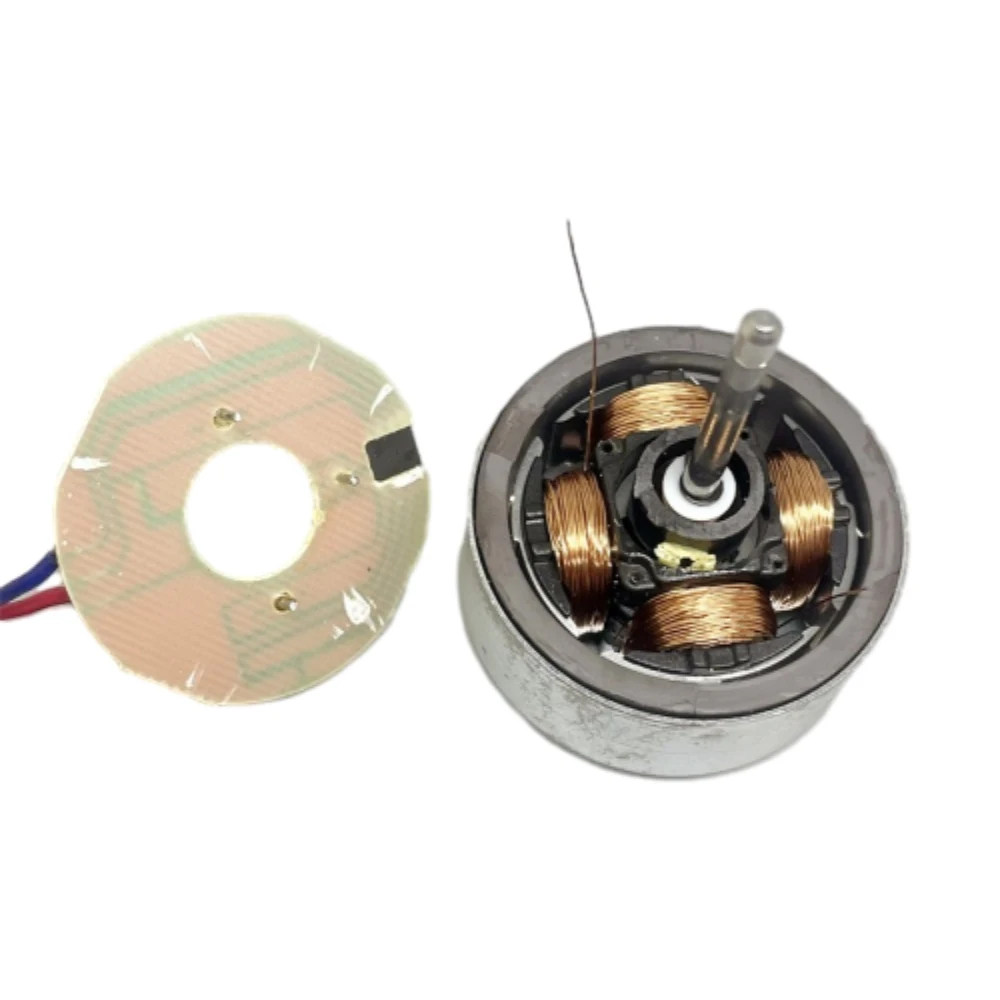 มอเตอร์แบบโรเตอร์ภายนอก3830ไร้แปรงมอเตอร์37.6มม. DC12V 2000RPM พัดลมไหลข้าม/ทาวเวอร์พัดลมไร้แปรงมอเตอร์