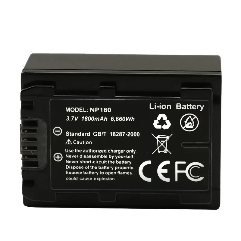 NP-180 NP180 BP-FV50 Camera Lithium Battery Pack