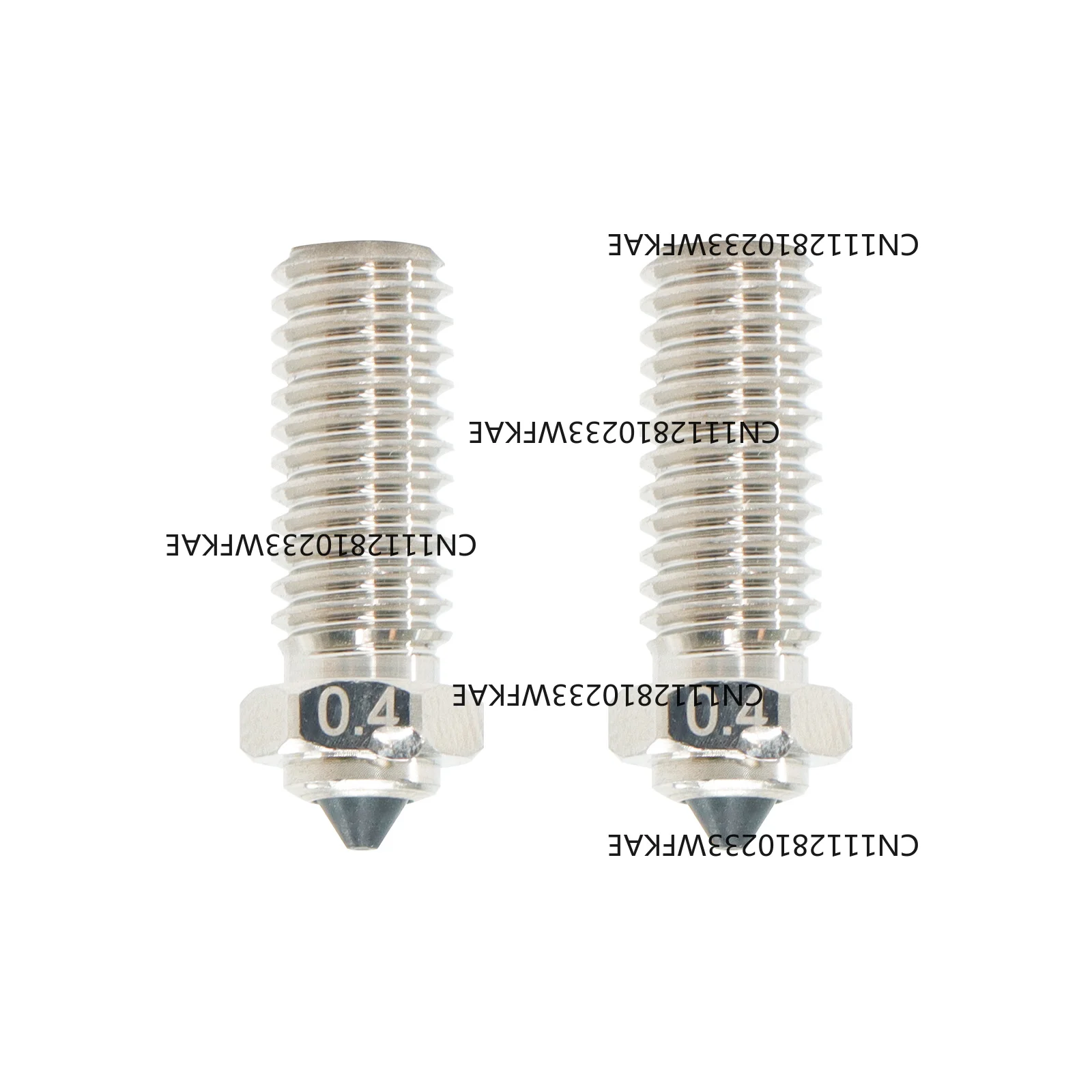 X-Max3/X-Plus3/Q1-Pro Bimetal Nozzles 2 nozzles  (2 two piece )