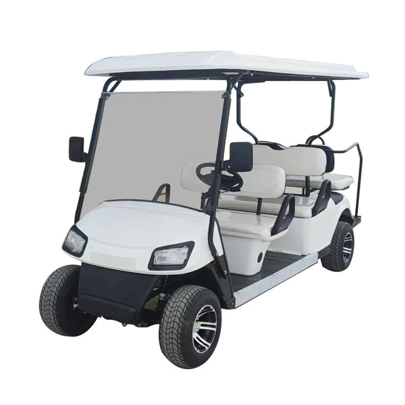 2 Seats 4 Seats Electric Golf Cart Resort Reception Car