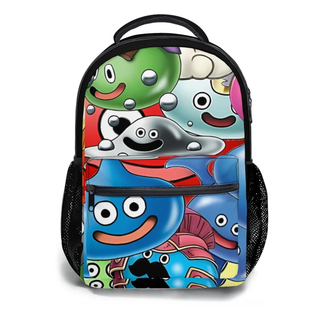 

Dragon Quest Slimes New Female Fashion boys High Capacity Waterproof College Backpack Trendy Girls Laptop School Bags 17inch ﻿