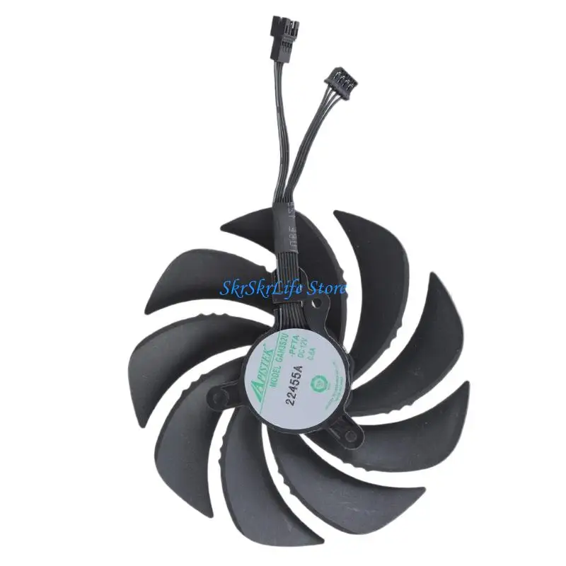 

E65E T129215SU 105mm 12V 0.5A 4Pin VGA Cooling Fan for Rtx4090 OC GAMING Graphics Card Fan