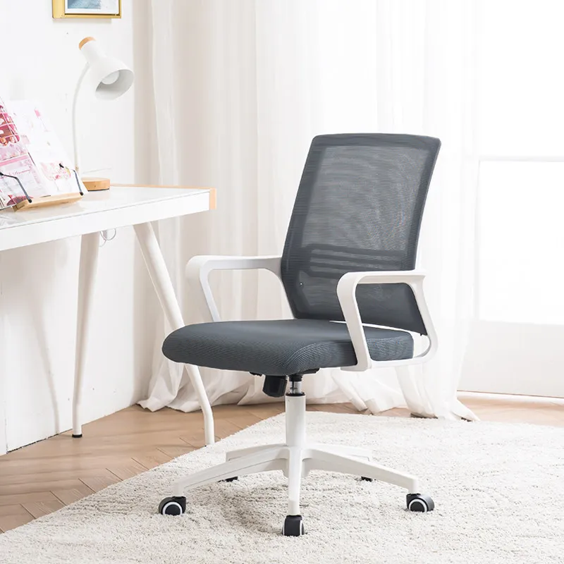 

Офисное кресло с колесиками и спинкой, дизайнерское, удобное, для студентов, конференций, компьютера, учебы, домашняя мебель