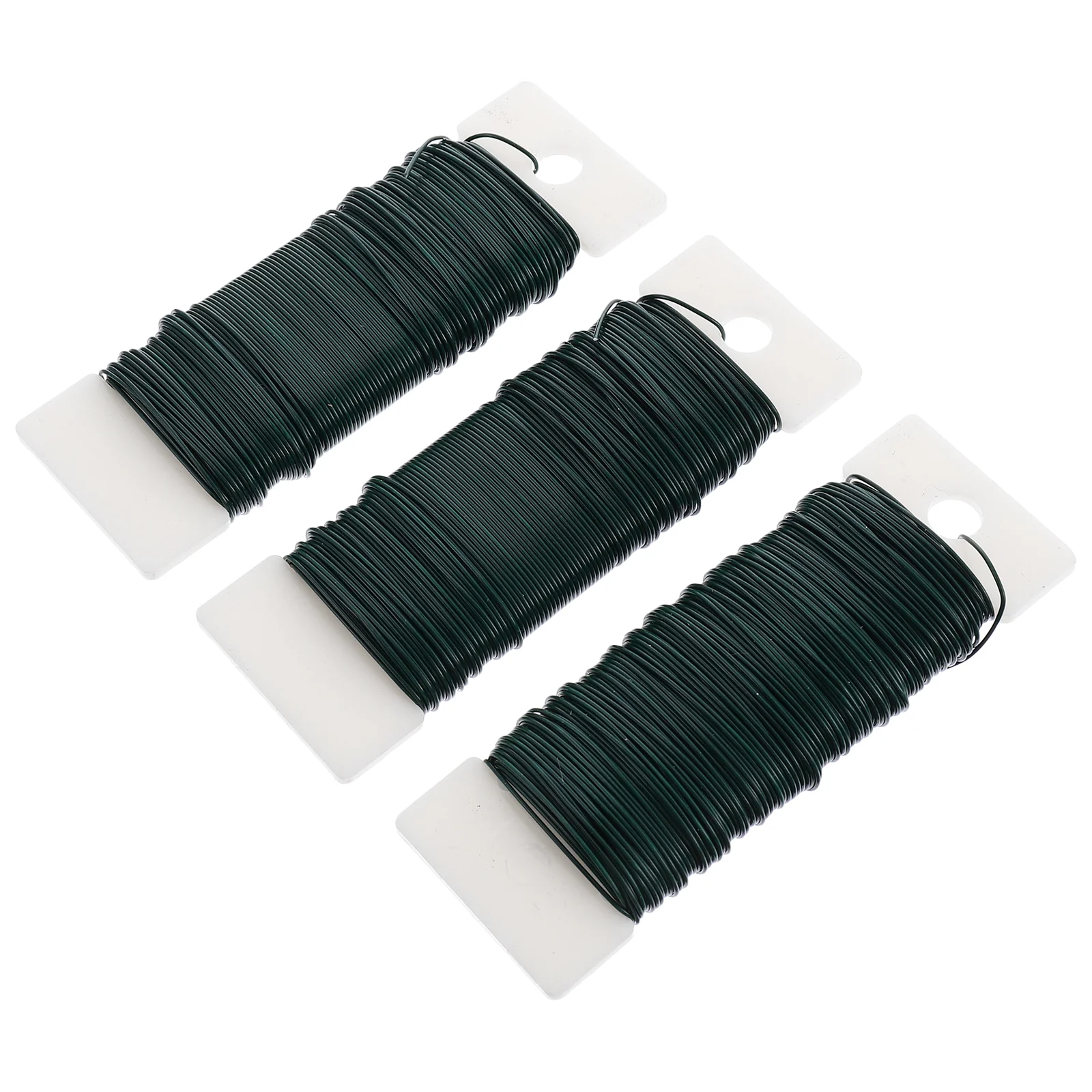 Cord Ties for Electrical Cords Wire Flower Pole The Tape Binding Iron Manual Green