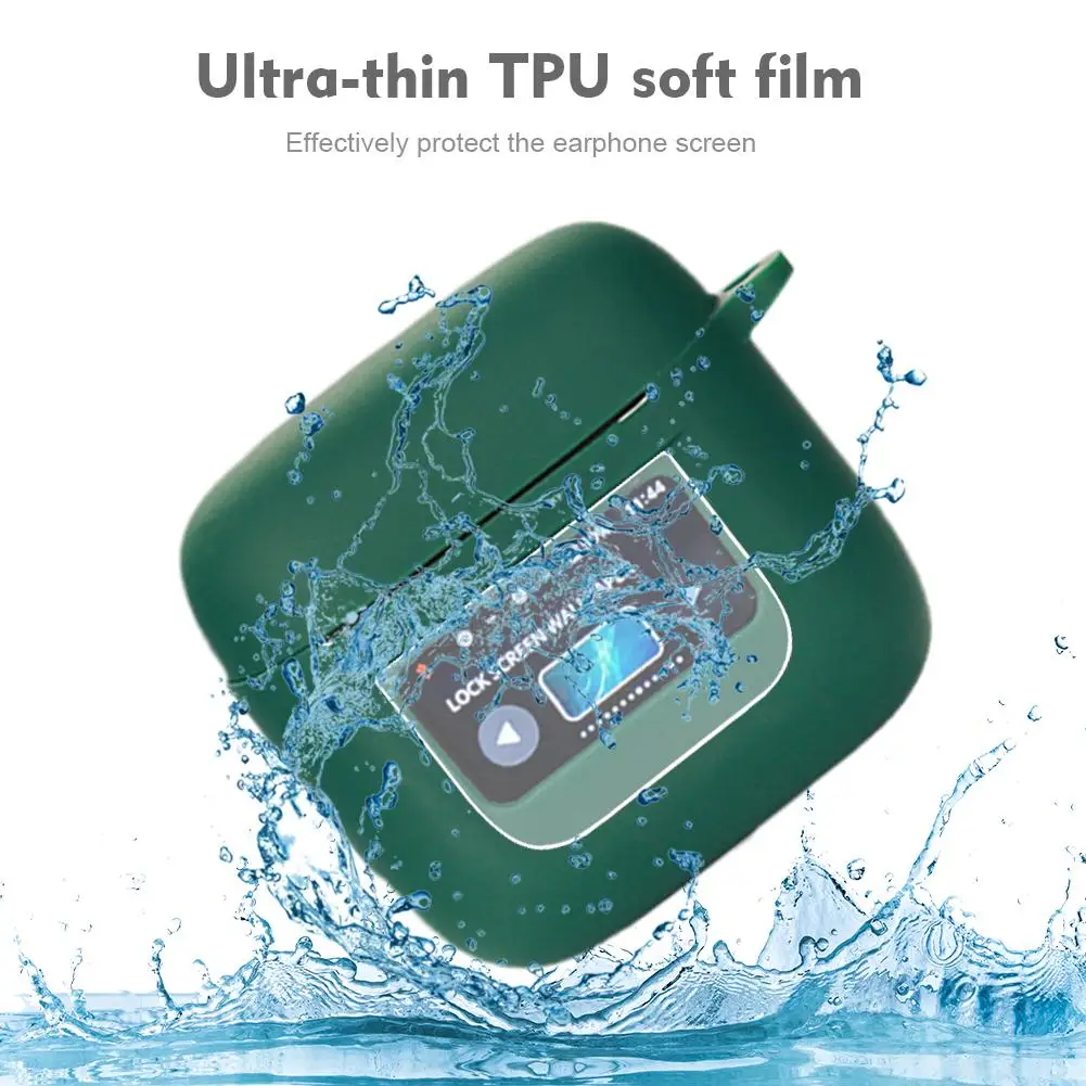 Voor Tour Pro 2 Film Bluetooth Oortelefoon Ultra-Dunne Tpu Zachte Hydrogel Film Clear Screen Protector Oortelefoon Accessoires