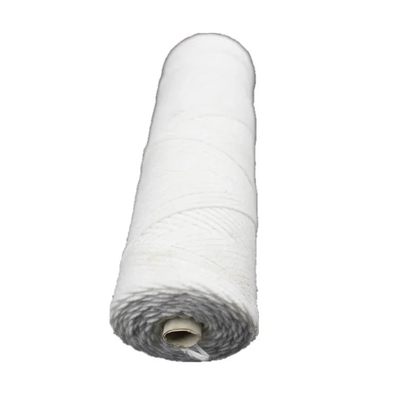 21/50 Strands 150m Tightly Woven Candle Wicks Absorbent Cotton Smokeless Scented Wax Wicks DIY Candle Making Materials