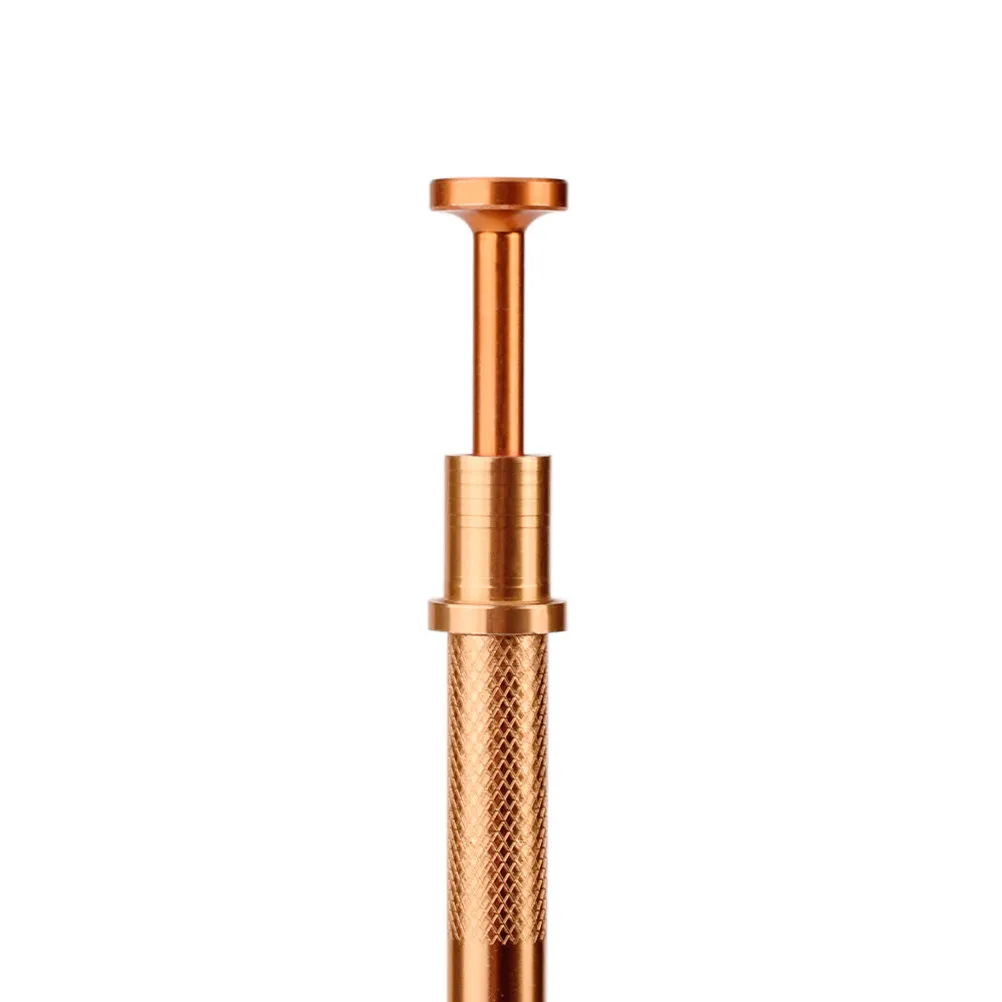 4 Prongs Stainless Steel Beads Grabber Bead Holder Pick-Up Tool for Body Piercing Small Stone Handling Anti-Slip Handle Compact