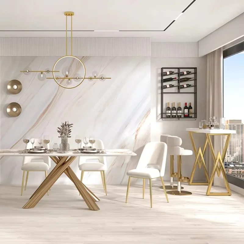 Modern Velvet Stool Bar Chair Black and Bar Stool Home Bar Table and Chair Set