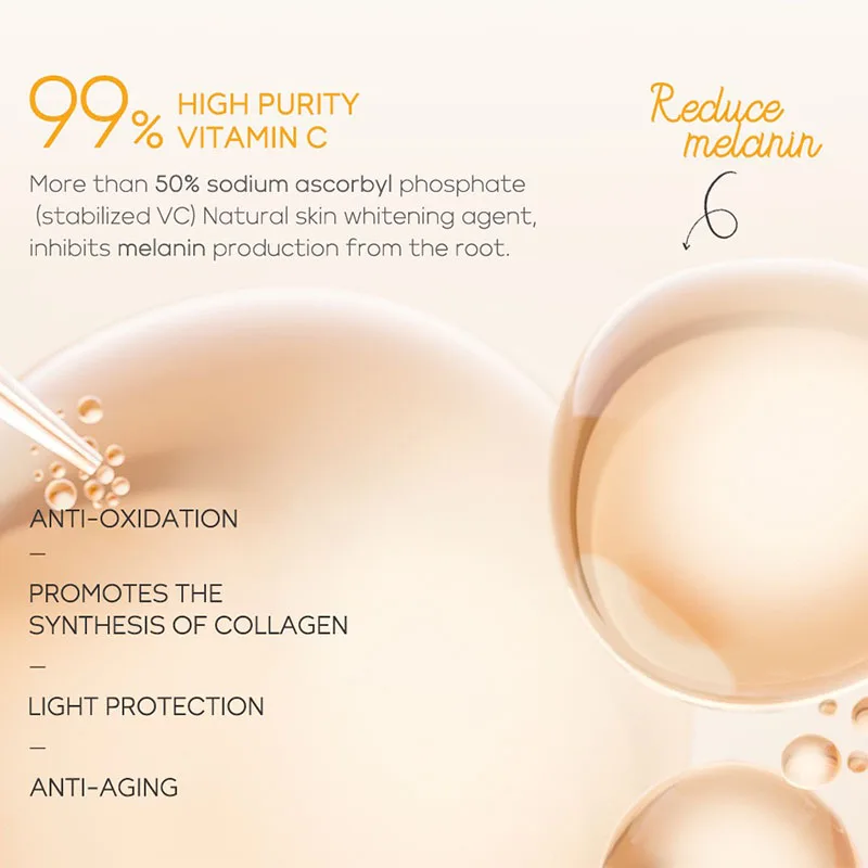 LAIKOU فيتامين C كريم العناية بالوجه مجموعة 5 قطعة/المجموعة التطهير العميق ترطيب إزالة البقع الداكنة اشراق العناية بالبشرة الكورية