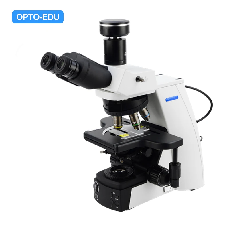 Microscopio biológico de laboratorio compuesto trinocular OPTO-EDU A12.2220 precio