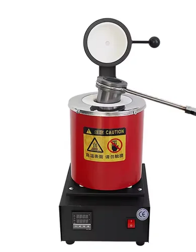 Wholesale Portable High-Temperature Furnace with Gold and Silver Graphite Crucible Industrial Components