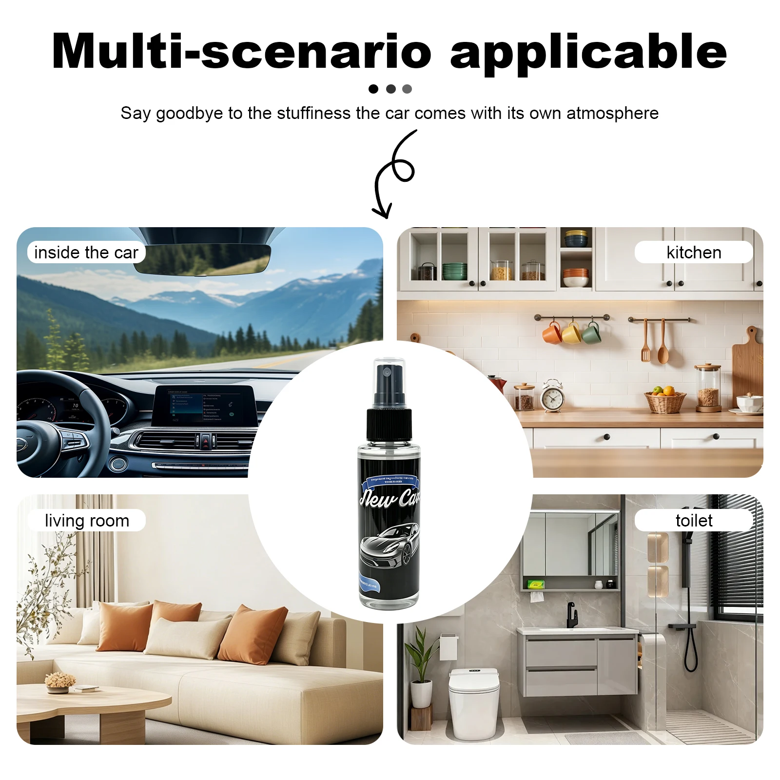 1 buah Pengharum Mobil Premium - Home Fragrance Room Spray ulasan dan harga