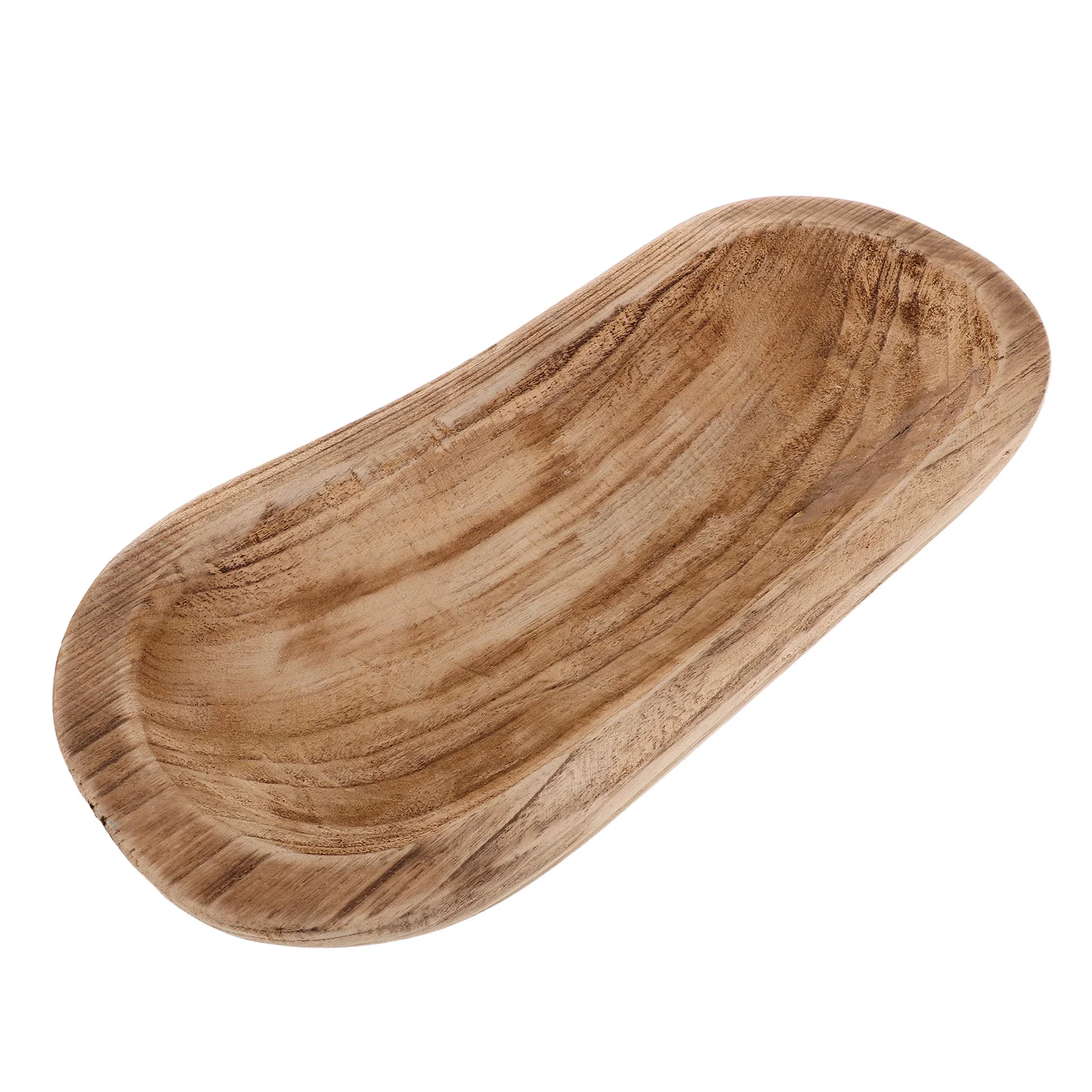

Wooden Tealight Holder: Rustic Wood Tray For Table Centerpiece Decor, Farmhouse Candlestick, Wooden Serving Bowl, Snacks