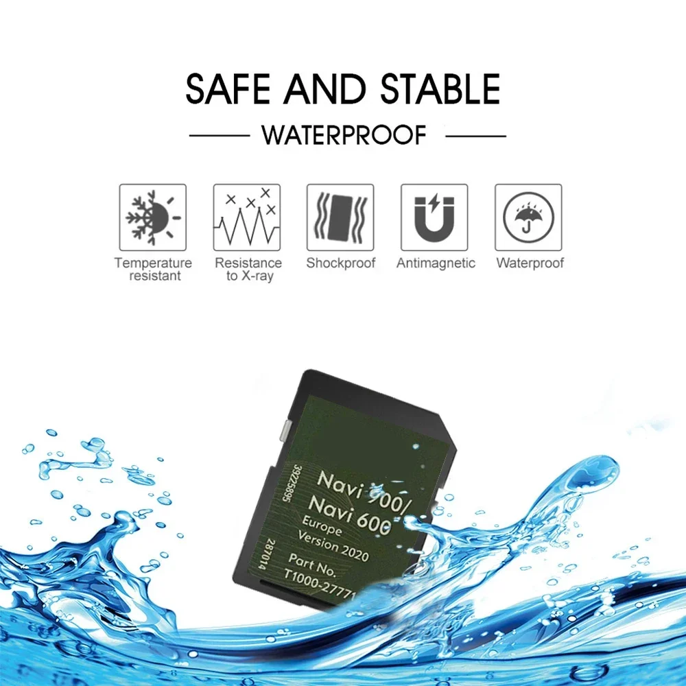 Imagem -05 - Mapa de Cartão sd Europa Navegação Sat 20232023 Navi 600 900 para Atualização Gps de Cartão Opel com Filme Antiembaçante Gratuito