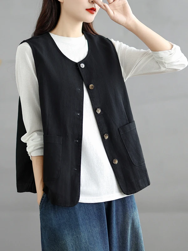 

Женская осенняя верхняя одежда Slim Fit Svel round Ne Vest с универсальным модным рукавом обычной длины