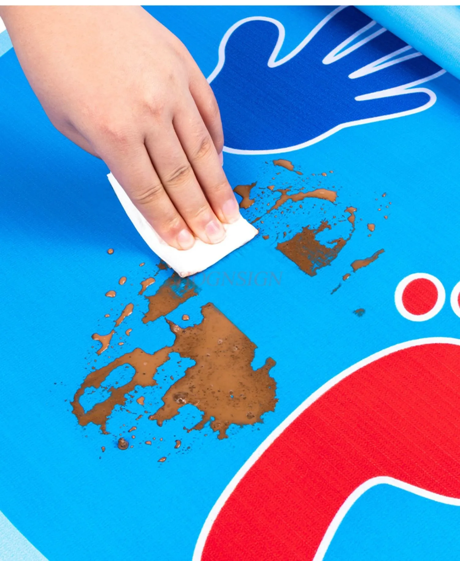 Dłoń i stopa w połączeniu z podkładkami sportowymi do budowania i rozszerzania gier, szalonego treningu, zabawek, przedszkola, zajęć na świeżym powietrzu