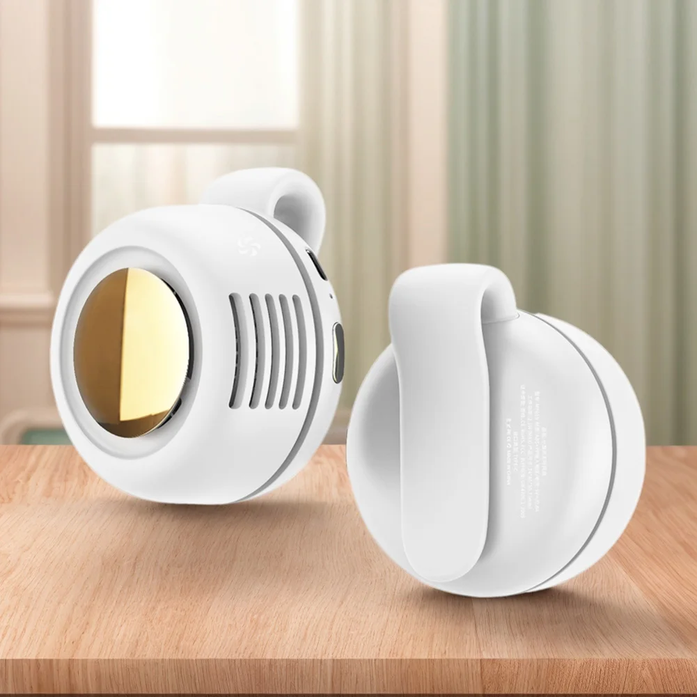 

Мини-вентилятор с зажимом, безлопастные электрические поясные вентиляторы, 3-скоростные перезаряжаемые персональные вентиляторы для тела, портативные ручные вентиляторы для походов на открытом воздухе