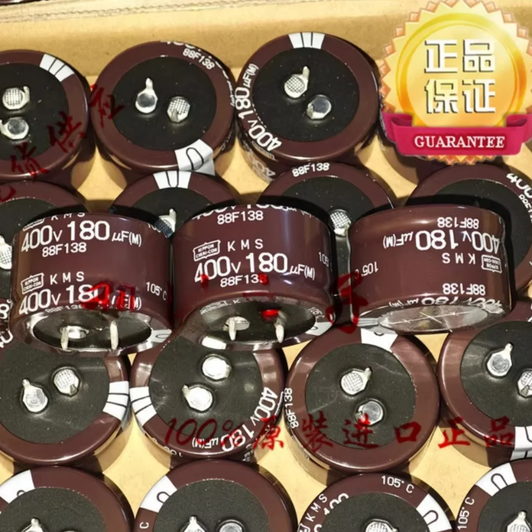 

180UF 400V Nippon Chemical Black Diamond Capacitor 400V180UF 35 * 20 KMM KMS Short and Fat