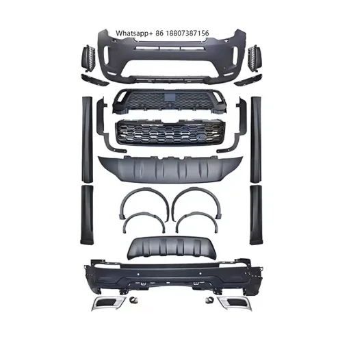 For New forDiscovery Sport Front/Rear Bumper Clip-On Attachment with Clips Universal Fitment for Retrofit/Upgrade