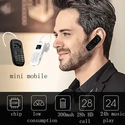 BM70 Mini Mobile Phone Bluetooth Cell Wireless Cell Dialer Phone Mini Heads GSM Dual SIM card dual standby High quality audio